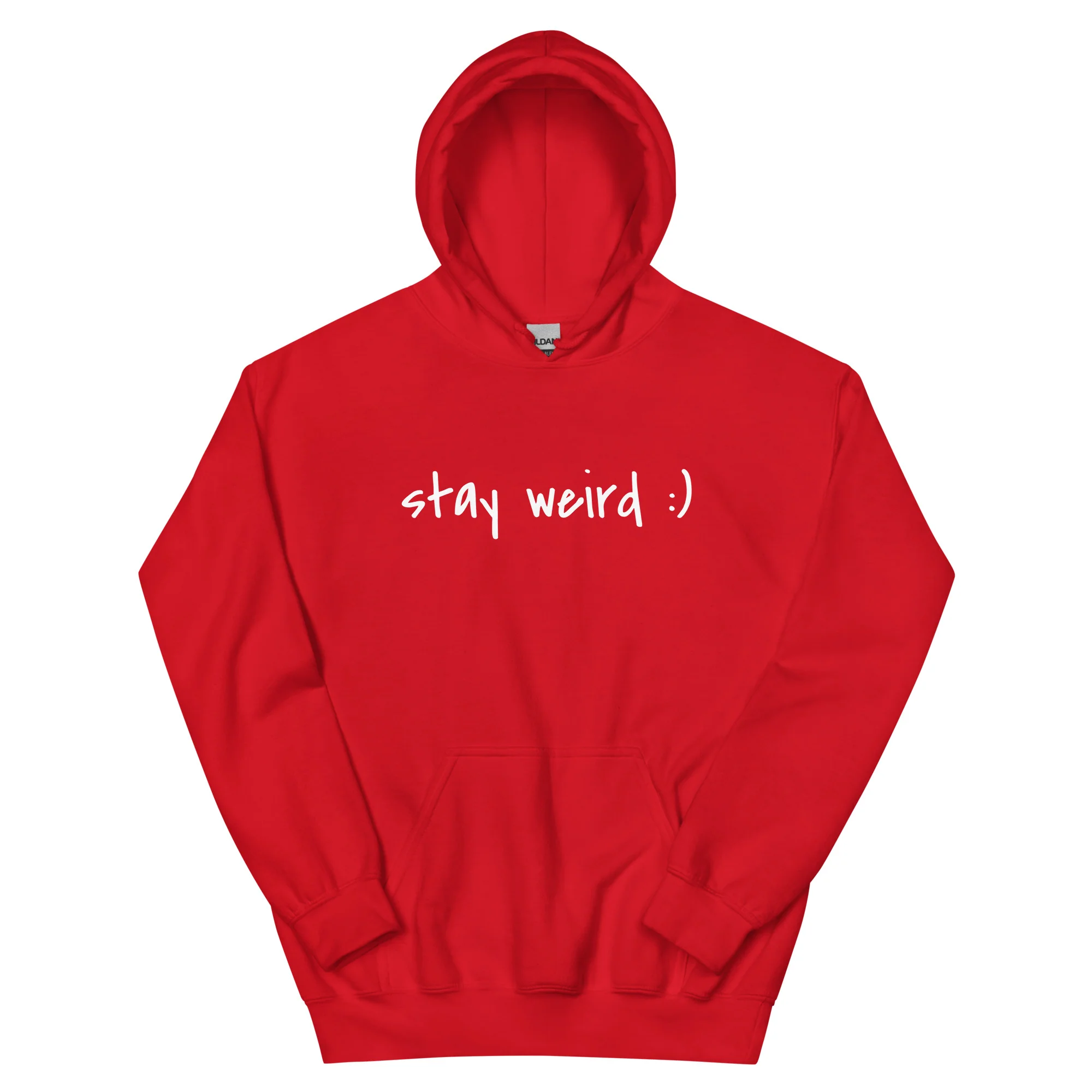 Stay Weird :) Hoodie - Image 5