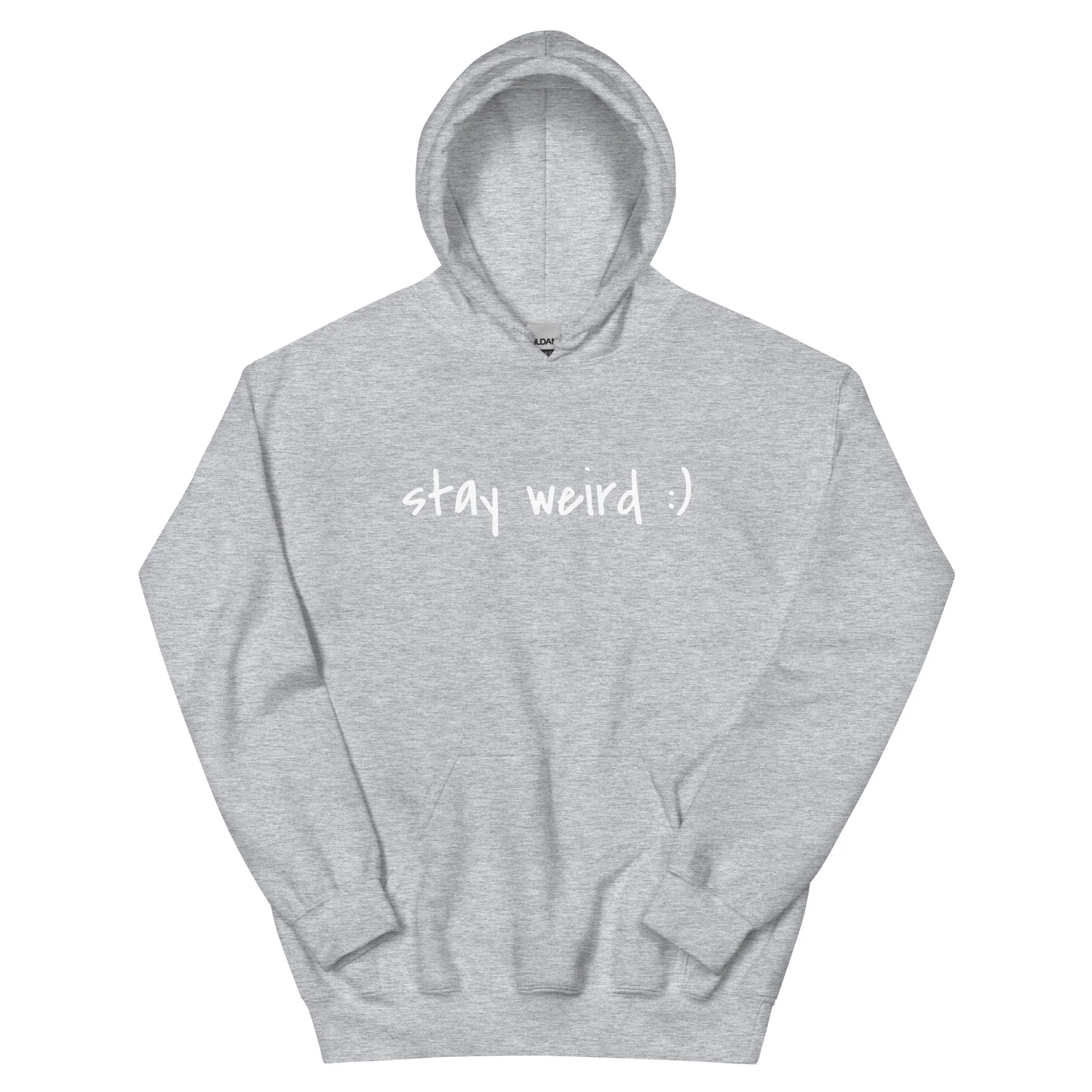 Stay Weird :) Hoodie - Image 8